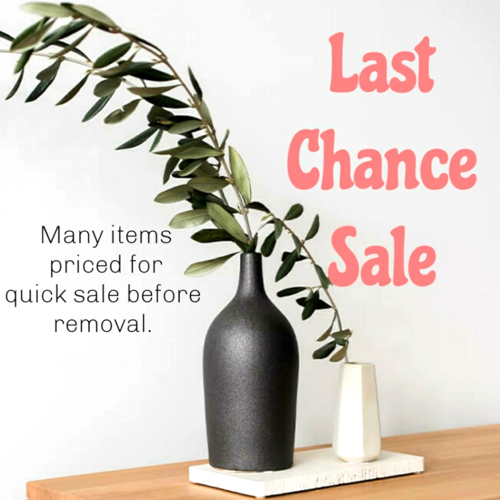LAST CHANCE SALE